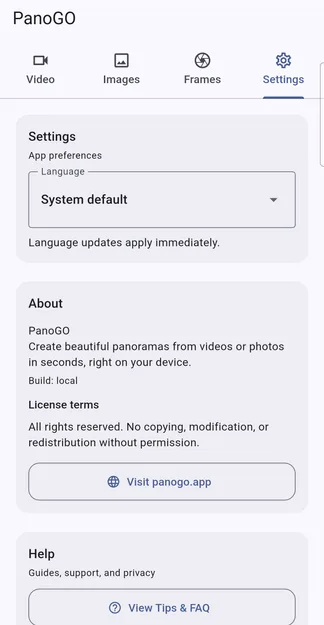 PanoGO app screenshot 4